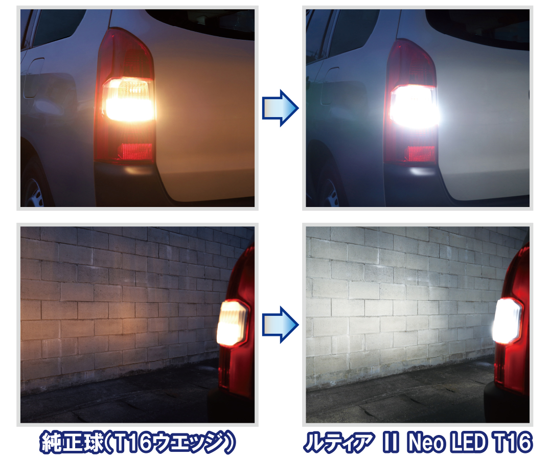 �o�b�N�����v���pLED�o���u Lutia II Neo�i���e�B�A2�l�I�j